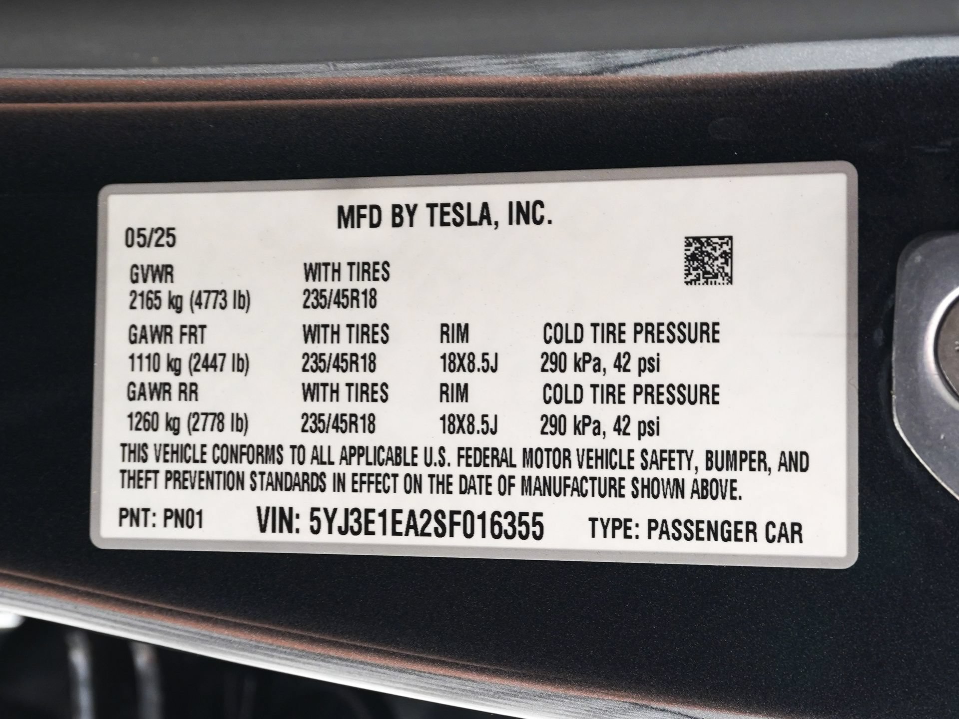 Used 2025 Tesla Model 3 RWD image 35