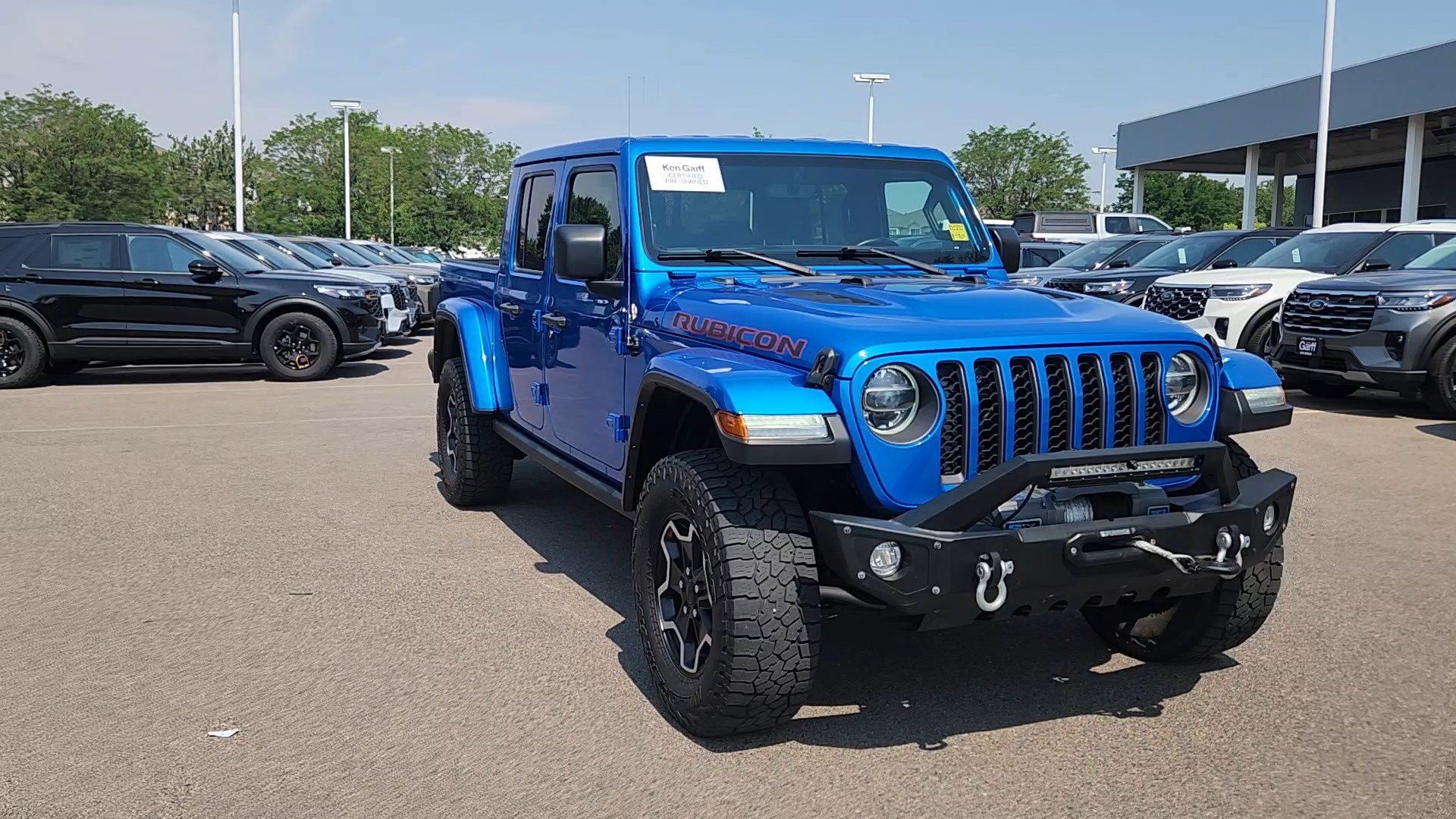 Used 2022 Jeep Gladiator Rubicon w/ LED Lighting Group AWD/4WD image 16