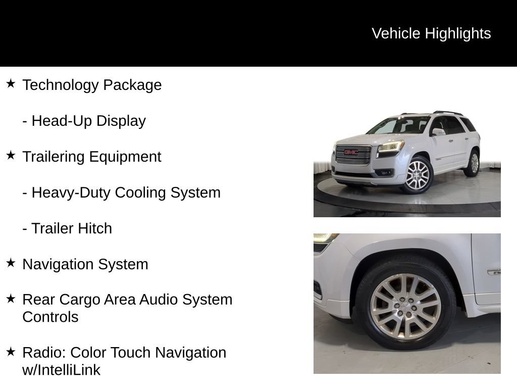 Used 2016 GMC Acadia Denali AWD/4WD image 38