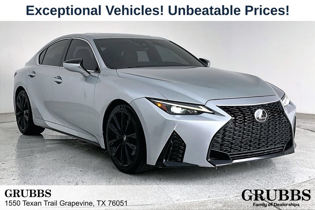 Used 2022 Lexus IS 350 F Sport w/ Navigation Package RWD image 1