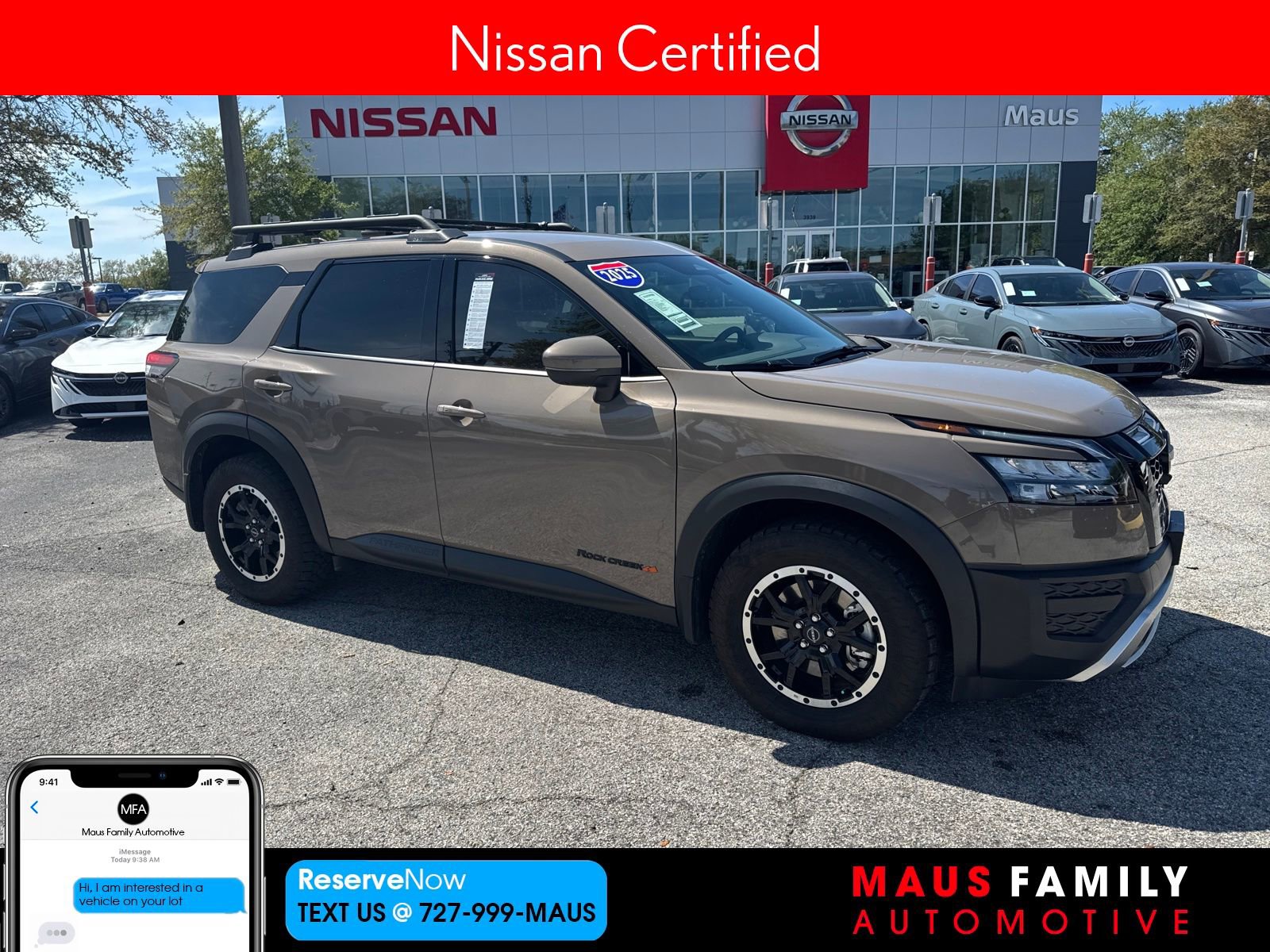 Used 2025 Nissan Pathfinder Rock Creek
