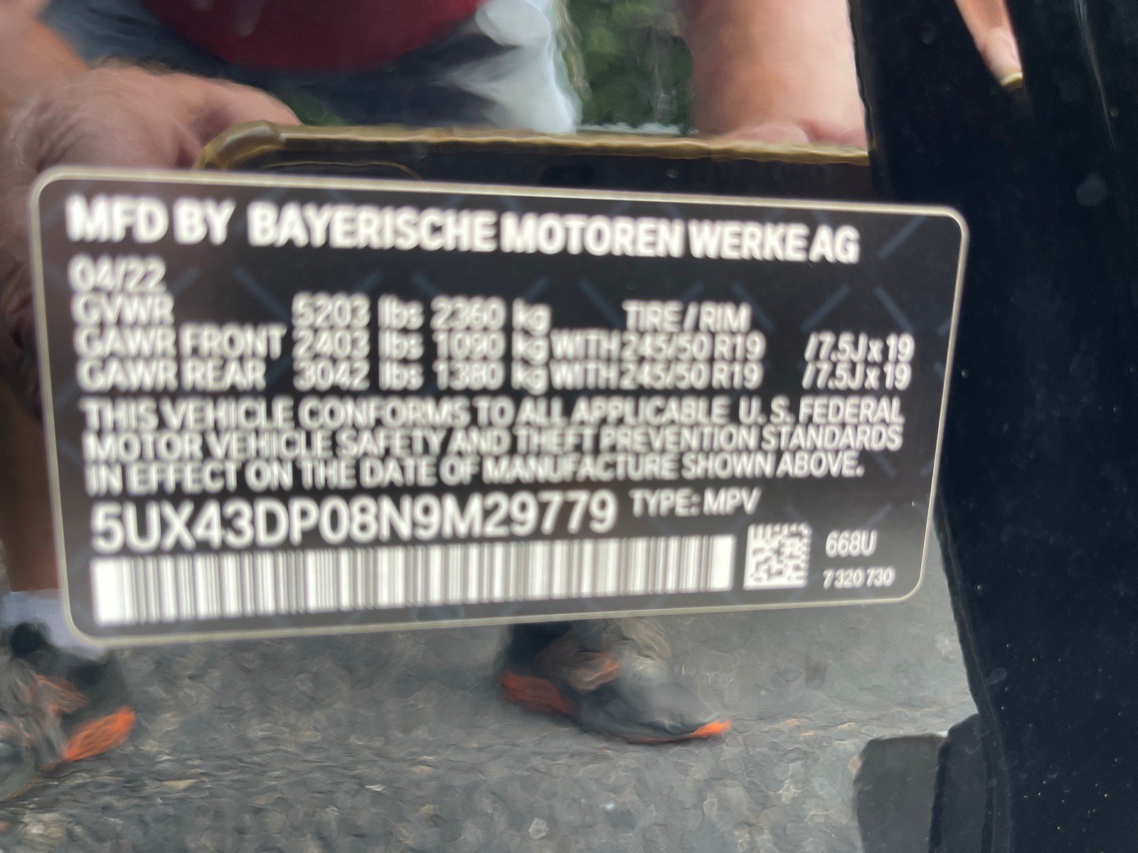 Used 2022 BMW X3 sDrive30i w/ Convenience Package RWD image 11