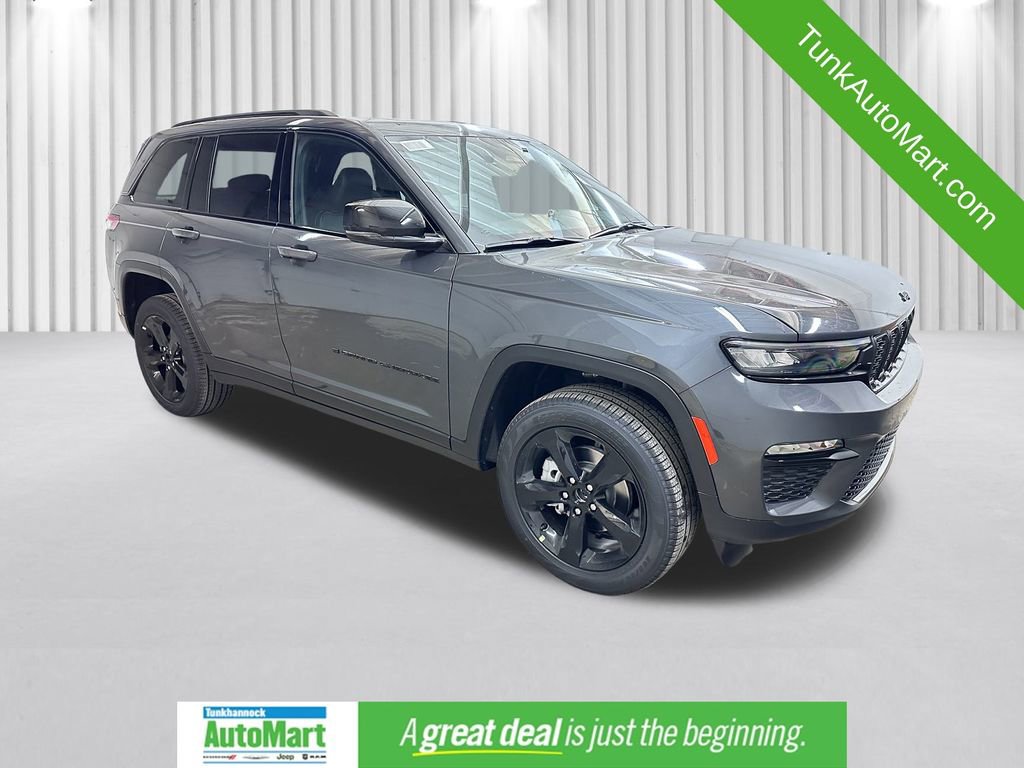 New 2025 Jeep Grand Cherokee Limited w/ Black Appearance Package