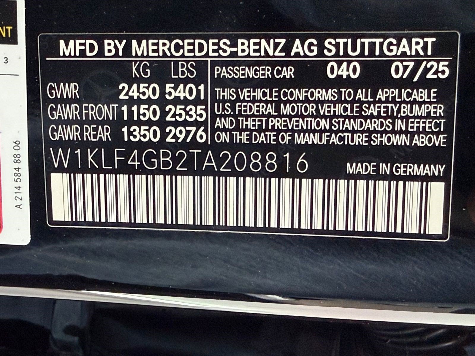 New 2026 Mercedes-Benz E 350 Sedan image 19