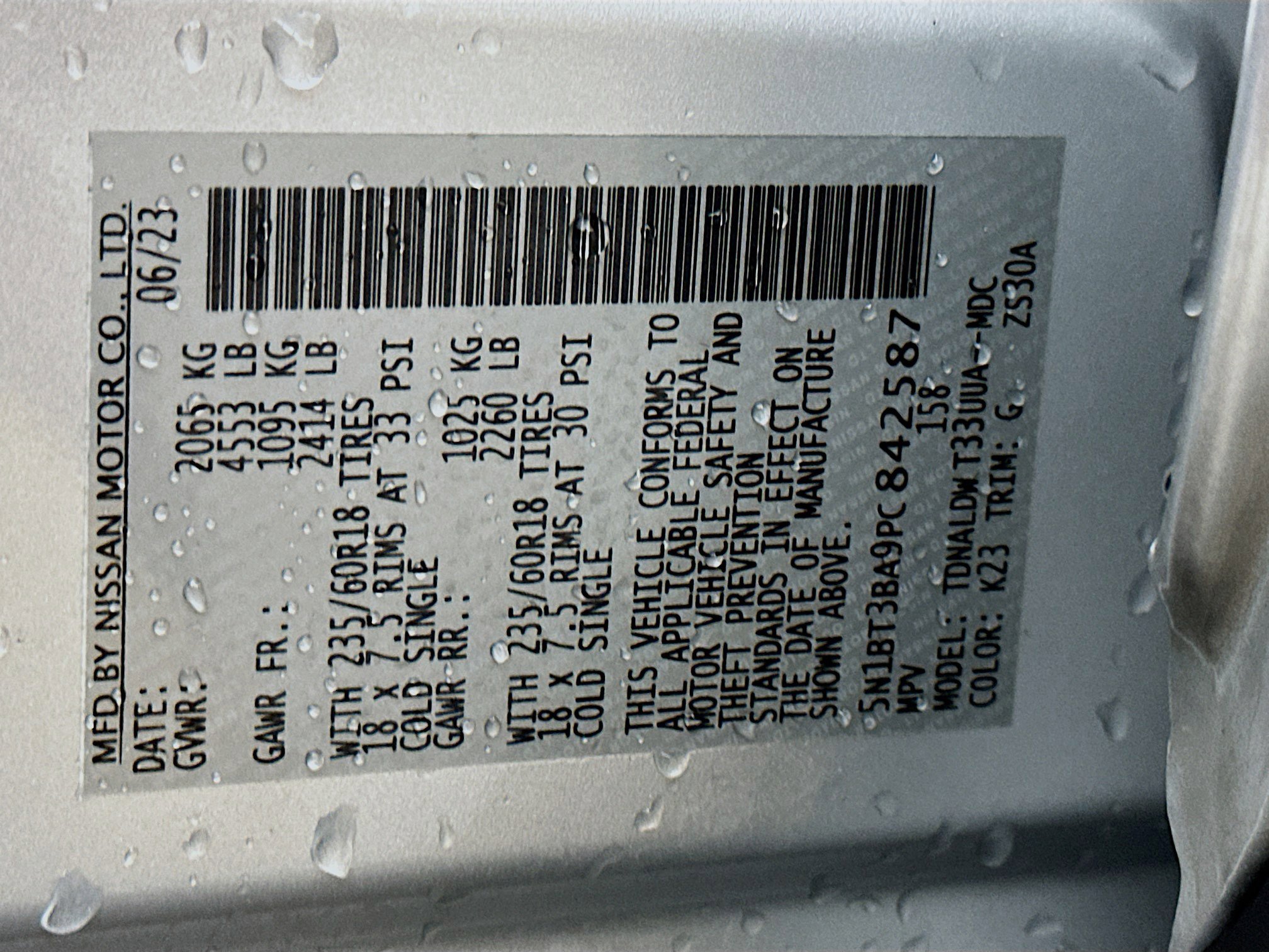 Used 2023 Nissan Rogue SV image 12