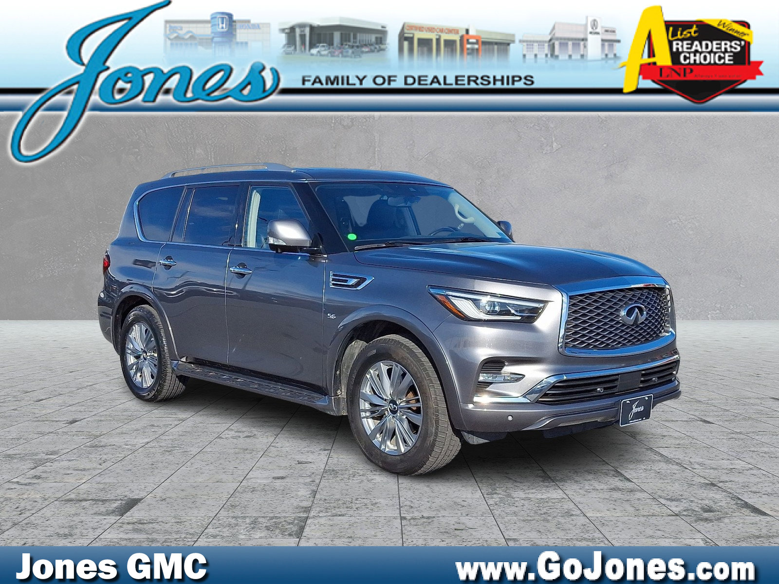Used 2019 INFINITI QX80 Luxe image 1