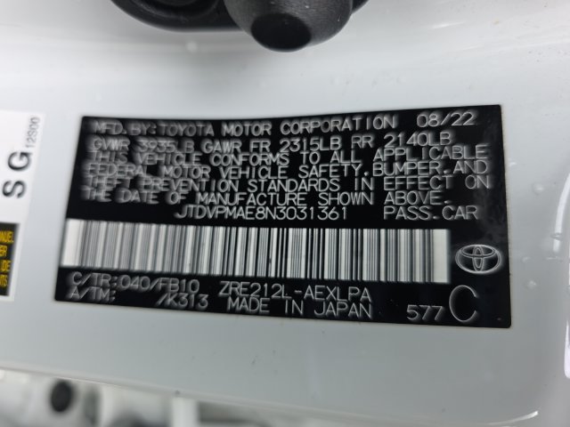 Used 2022 Toyota Corolla LE w/ LE Convenience Package FWD image 25