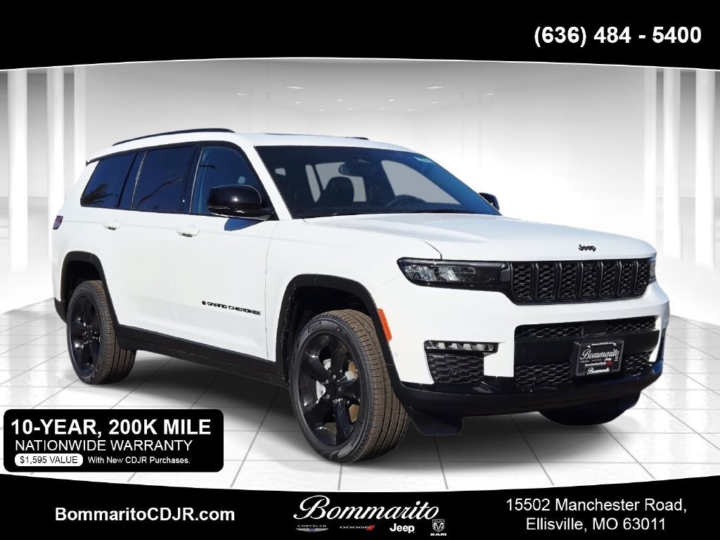 New 2025 Jeep Grand Cherokee L Limited w/ Luxury Tech Group II AWD/4WD image 1