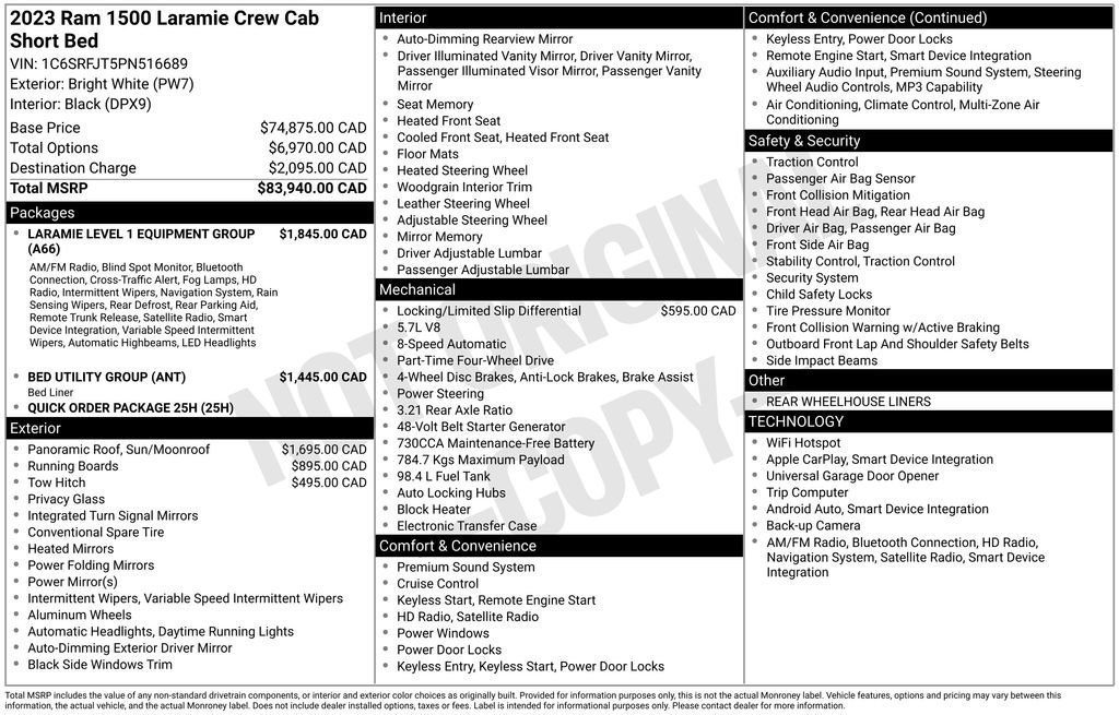 Used 2023 RAM 1500 Laramie image 31