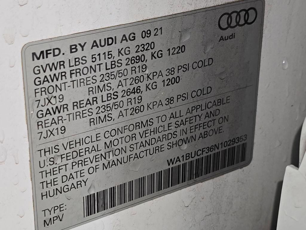 Used 2022 Audi Q3 2.0T Premium Plus image 33