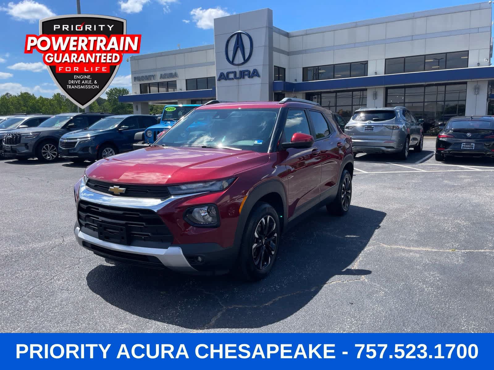 Used 2023 Chevrolet TrailBlazer LT w/ Convenience Package AWD/4WD image 1