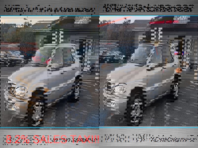 Used 2002 Mercedes-Benz ML 320 4MATIC