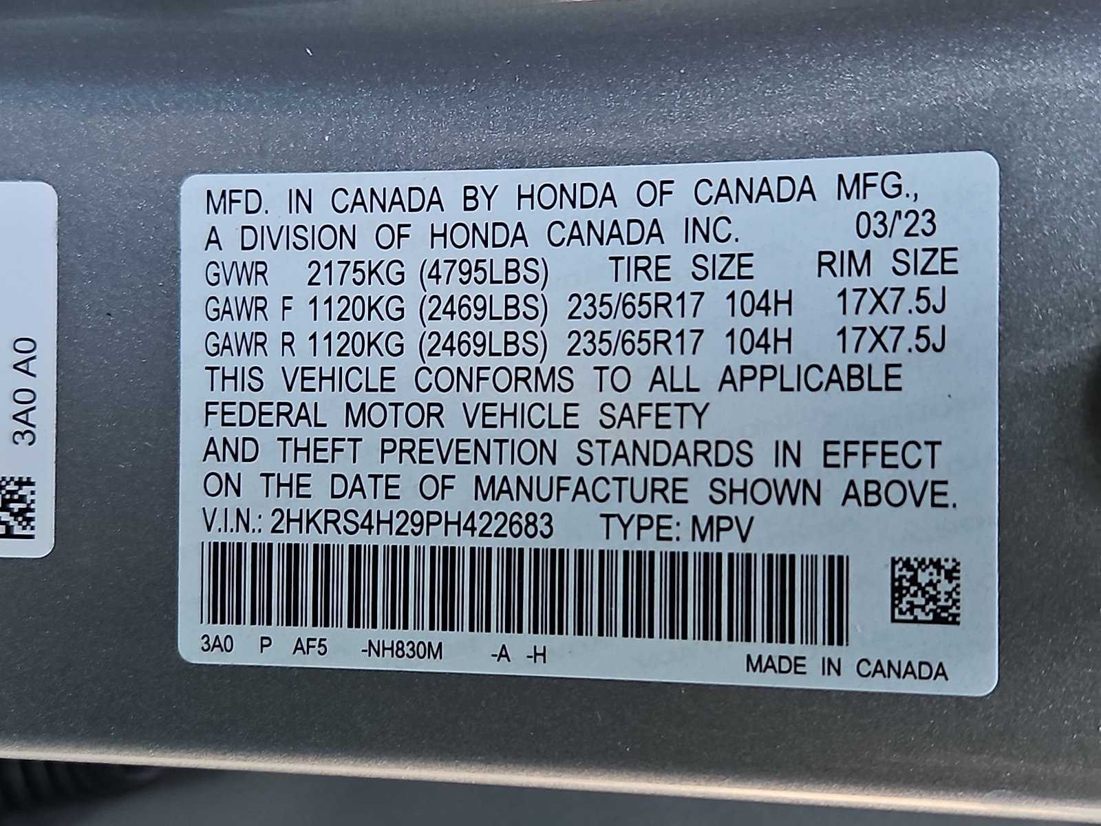 Used 2023 Honda CR-V LX image 26