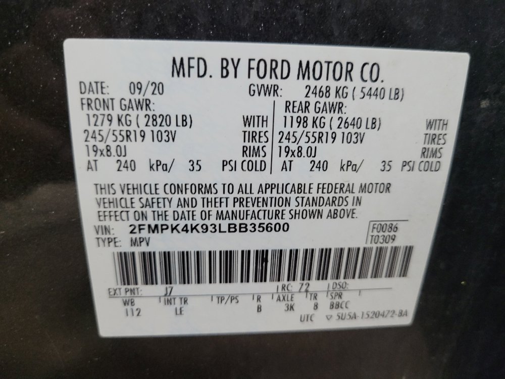 Used 2020 Ford Edge Titanium AWD/4WD image 33