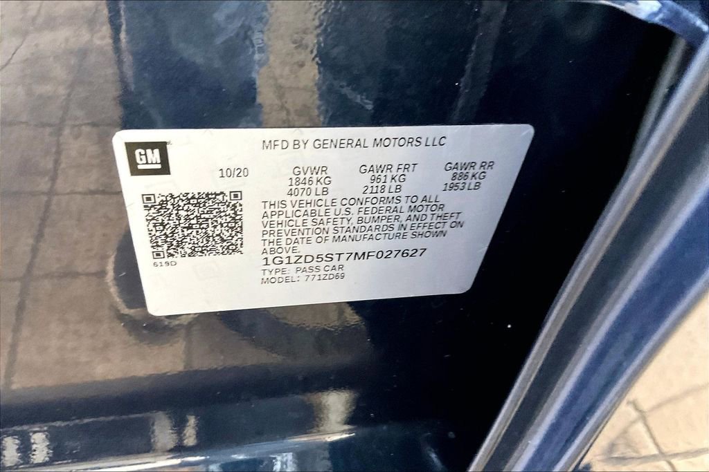 Used 2021 Chevrolet Malibu LT image 36