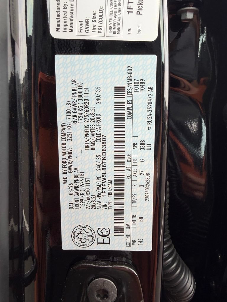 Used 2026 Ford F150 Lariat AWD/4WD image 18