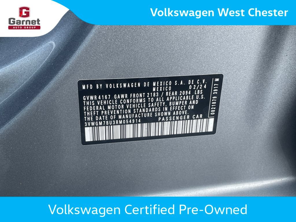 Certified 2024 Volkswagen Jetta SEL FWD image 16