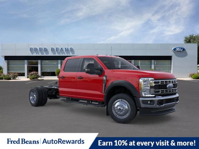 New 2025 Ford F550 4x4 Crew Cab Super Duty w/ XL Chrome Package