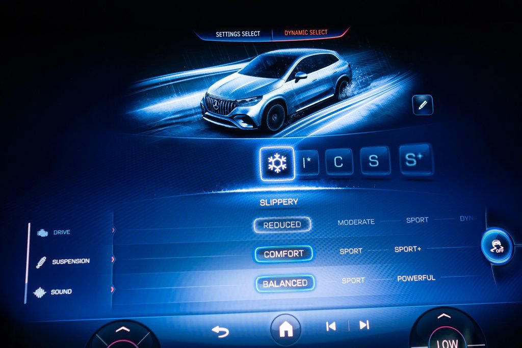 Used 2024 Mercedes-Benz EQE AMG 4MATIC SUV w/ Winter Package image 31