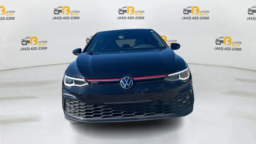 Used 2022 Volkswagen GTI SE w/ SE Leather Package FWD image 2
