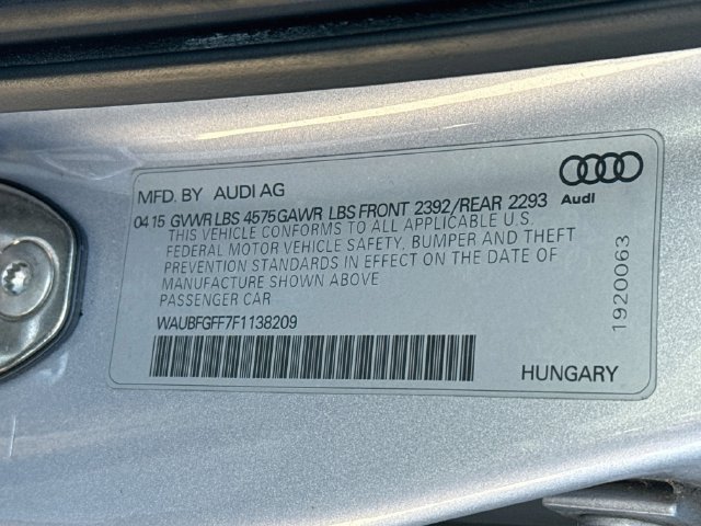 Used 2015 Audi A3 2.0T Premium w/ Audi MMI Navigation Plus AWD/4WD image 25