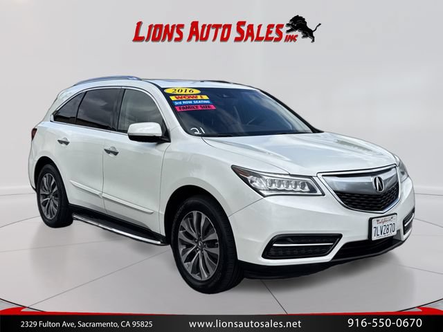 Used 2016 Acura MDX w/ Technology Package AWD/4WD image 3