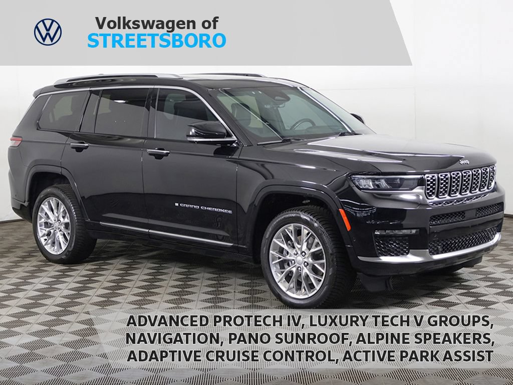 Used 2021 Jeep Grand Cherokee L Summit w/ Advanced Protech Group IV AWD/4WD image 1