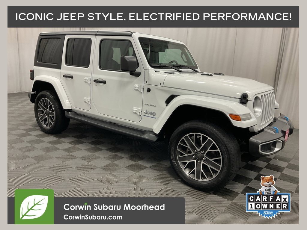 Used 2023 Jeep Wrangler Unlimited Sahara w/ Cold Weather Group AWD/4WD 360° Tour