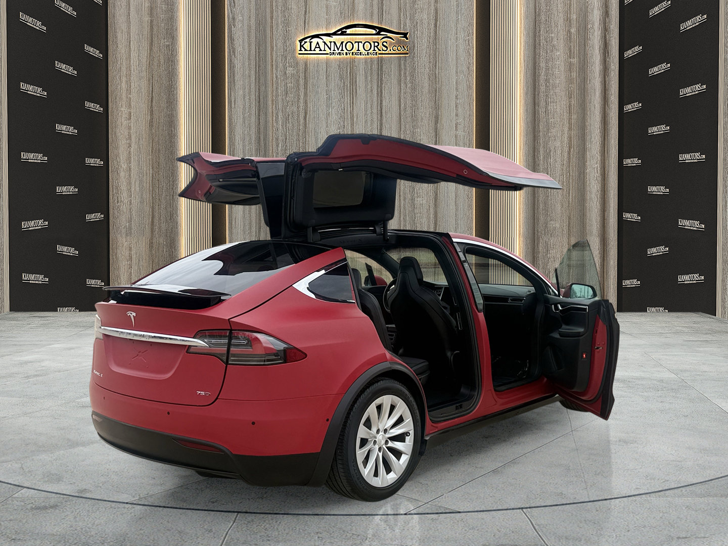 Used 2017 Tesla Model X 75D AWD/4WD image 28
