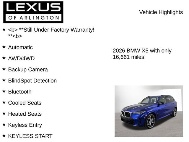 Used 2026 BMW X5 M60i image 7