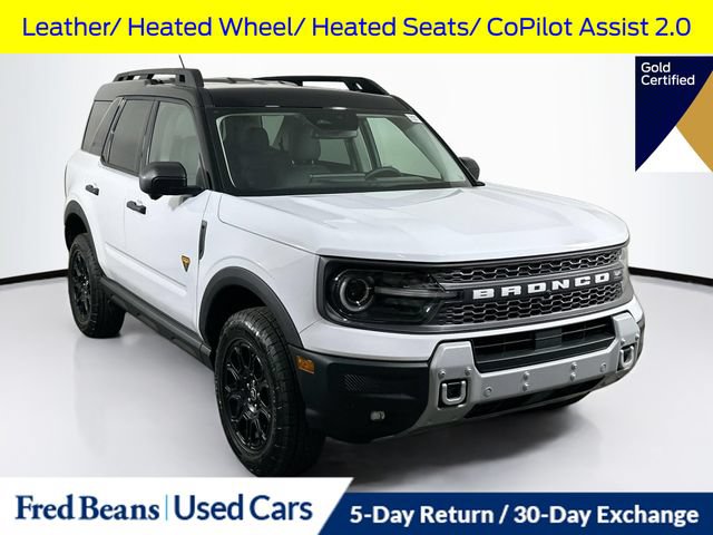 Certified 2025 Ford Bronco Sport Badlands AWD/4WD video 1