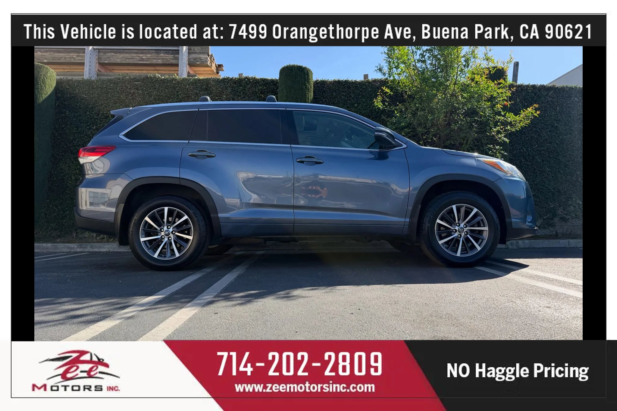 Used 2018 Toyota Highlander XLE w/ Carpet Mat Package (TMS) image 6