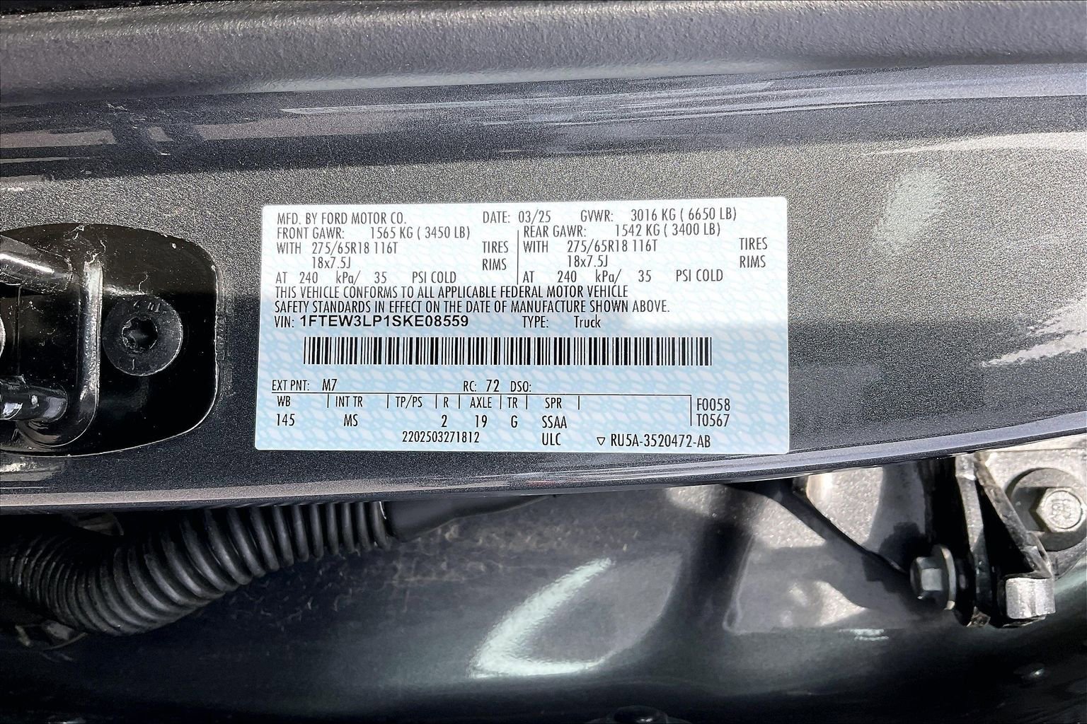 Used 2025 Ford F150 XLT w/ Equipment Group 301A Standard image 33