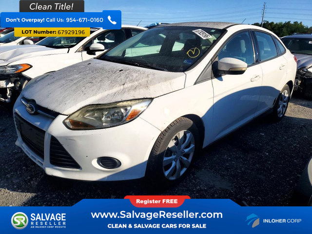 Used 2013 Ford Focus SE w/ Super Fuel Economy (SFE) Pkg