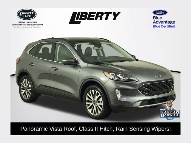 Certified 2022 Ford Escape Titanium w/ Class II Trailer Tow Package