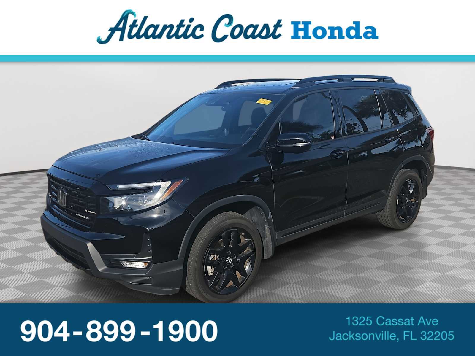 Certified 2025 Honda Passport Black Edition image 1