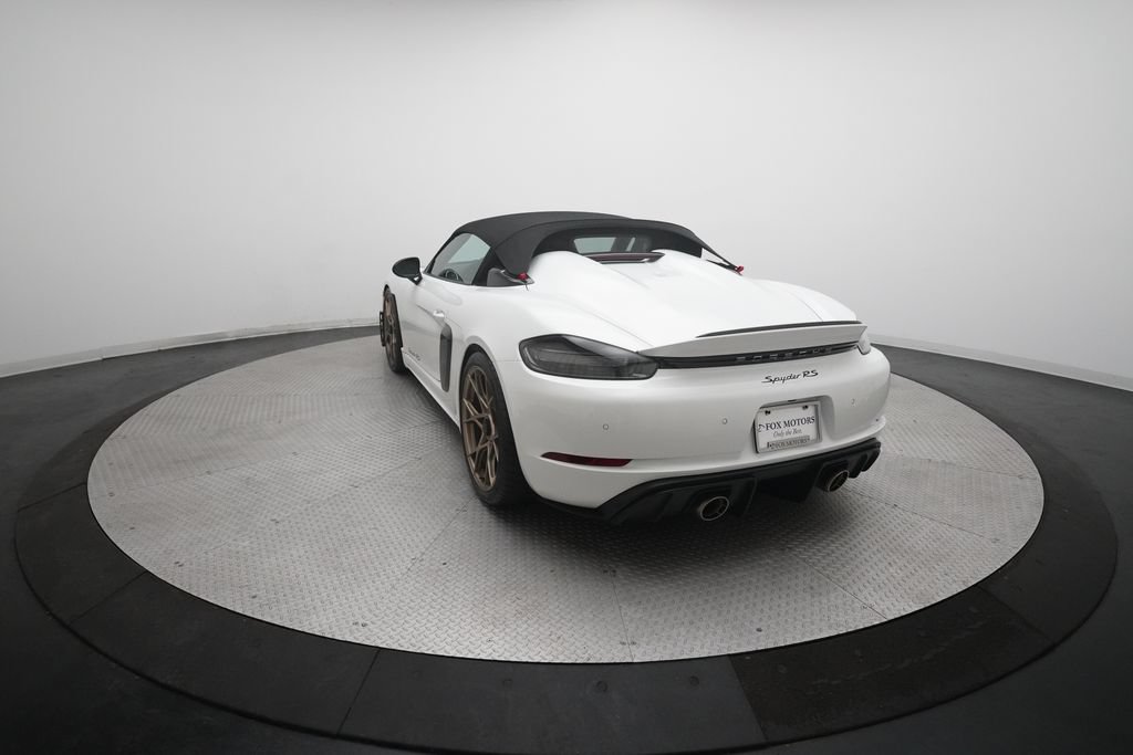 Certified 2025 Porsche 718 Boxster Spyder RS RWD image 7