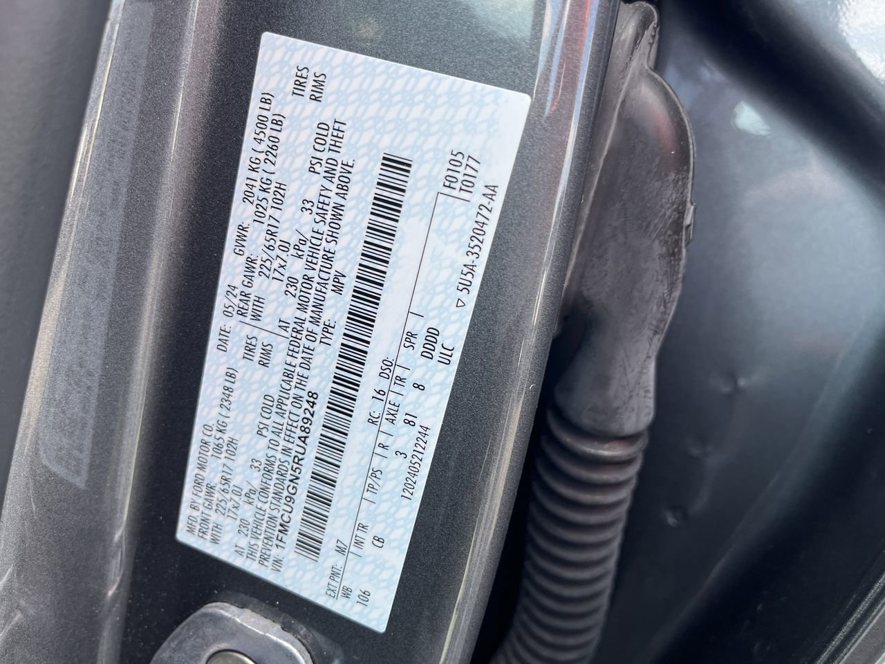 Used 2024 Ford Escape Active image 32