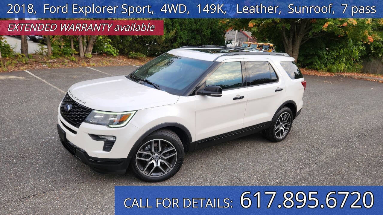 Used 2018 Ford Explorer Sport w/ Equipment Group 401A image 1