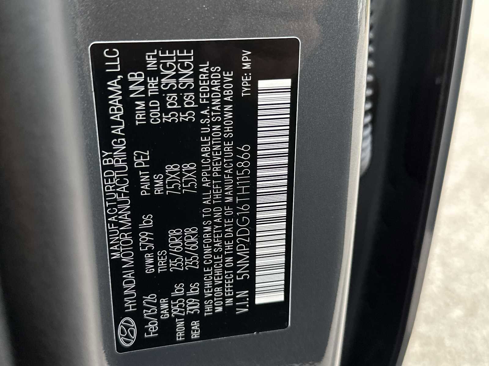 New 2026 Hyundai Santa Fe SEL AWD/4WD image 26