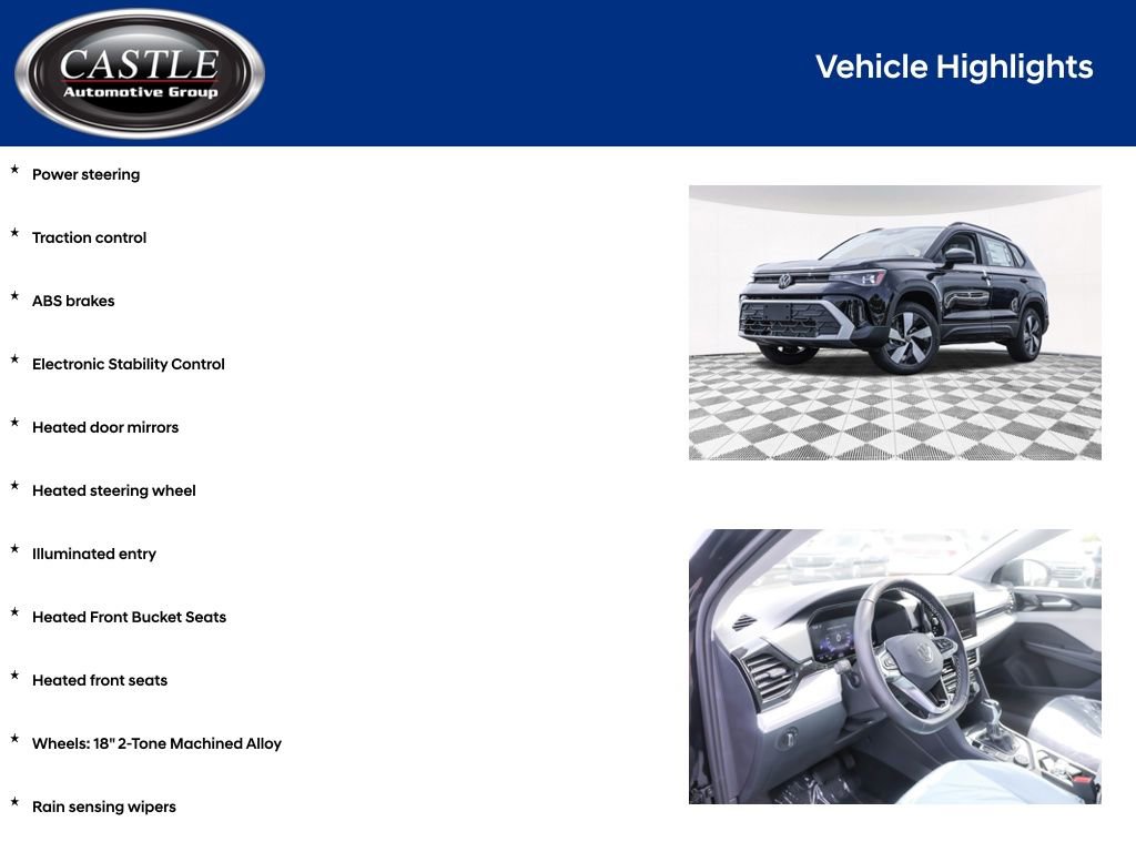 Used 2025 Volkswagen Taos S image 3