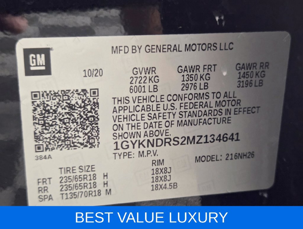 Used 2021 Cadillac XT5 Premium Luxury w/ LPO, Floor Liner Package AWD/4WD image 33