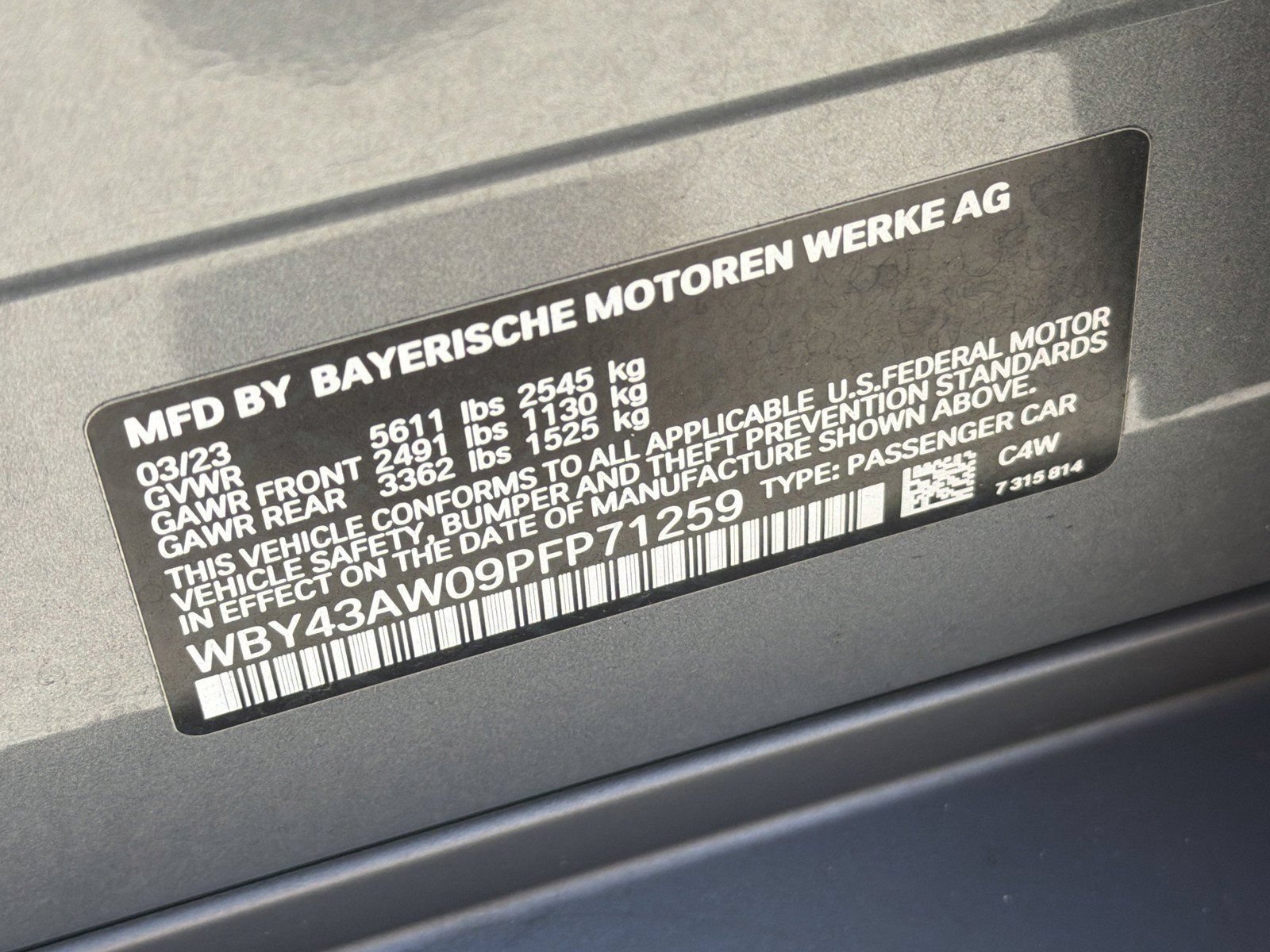 Used 2023 BMW i4 eDrive35 w/ Premium Package RWD image 33