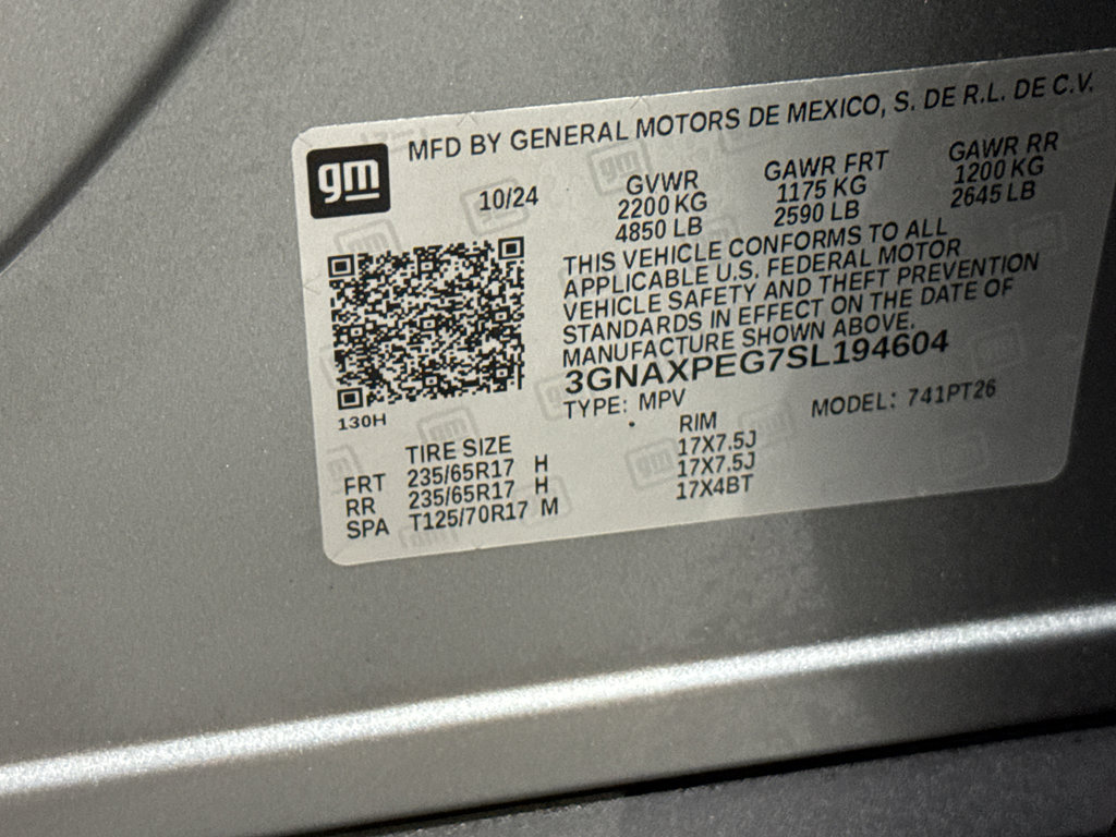 Used 2025 Chevrolet Equinox LT w/ Convenience Package II image 39