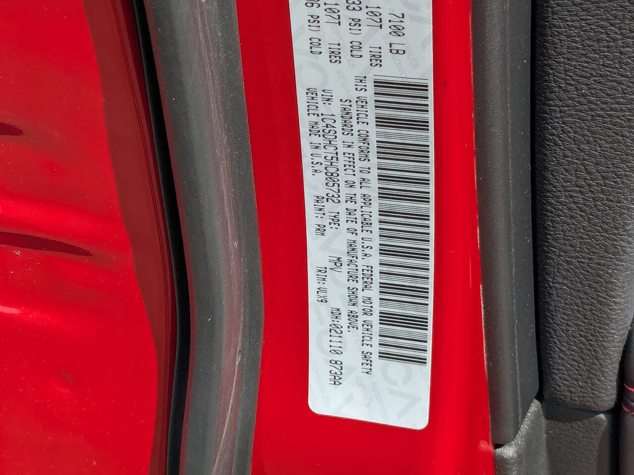 Used 2017 Dodge Durango R/T w/ Blacktop Package image 35