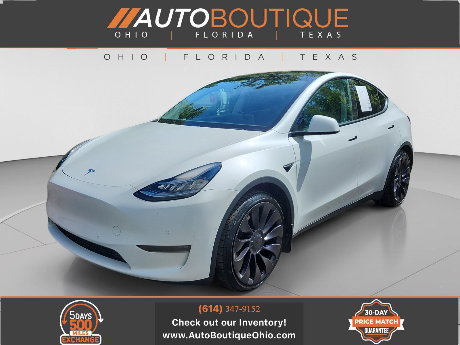 Used 2021 Tesla Model Y Long Range AWD/4WD image 1