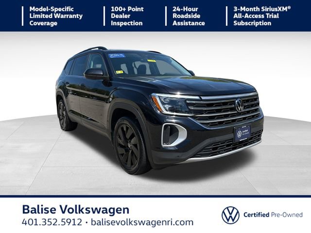Certified 2024 Volkswagen Atlas SE AWD/4WD 360° Tour