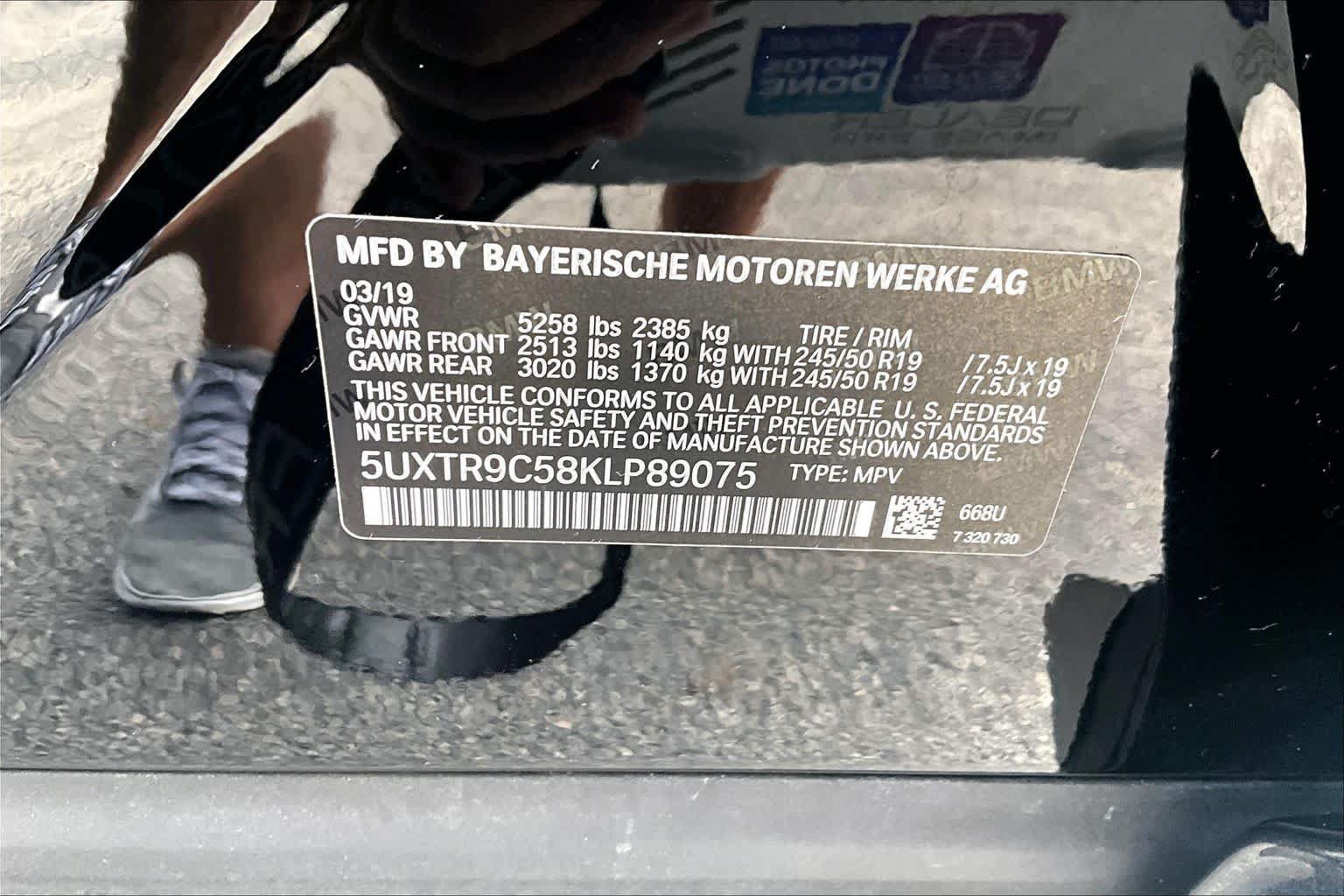 Used 2019 BMW X3 xDrive30i w/ Driving Assistance Package AWD/4WD image 33