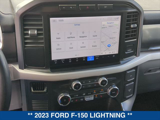 Certified 2023 Ford F150 Lightning XLT w/ Equipment Group 312A High AWD/4WD image 17