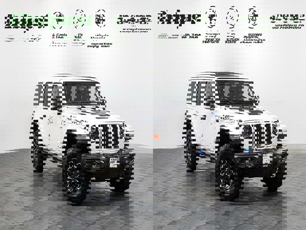 Used 2022 Jeep Wrangler Unlimited Rubicon 4xe w/ Cold Weather Group image 1